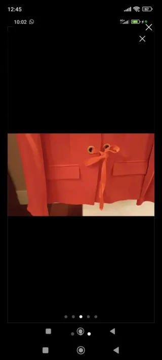 Chaqueta americana roja