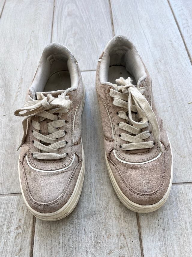 Zapatillas Zara Beige Talla 38