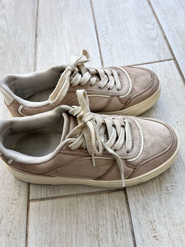 Zapatillas Zara Beige Talla 38