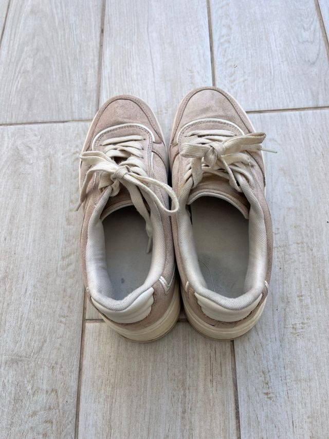 Zapatillas Zara Beige Talla 38