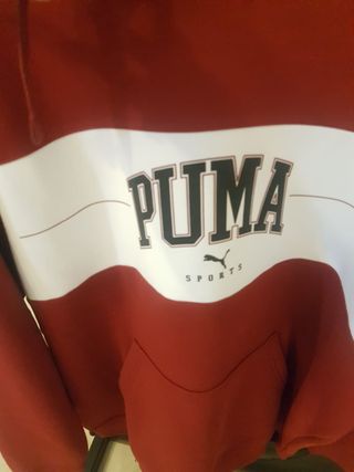 Puma * Felpa uomo invernale con cappuccio * Tg XL