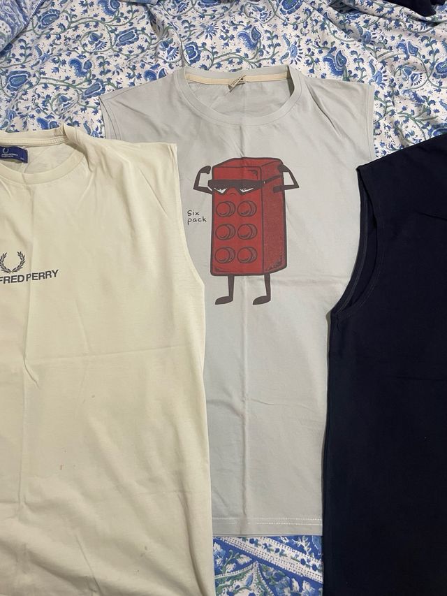 Pack 3 Camisetas sin mangas