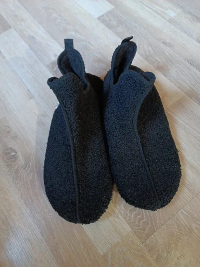 Pantofole Aefe uomo nere