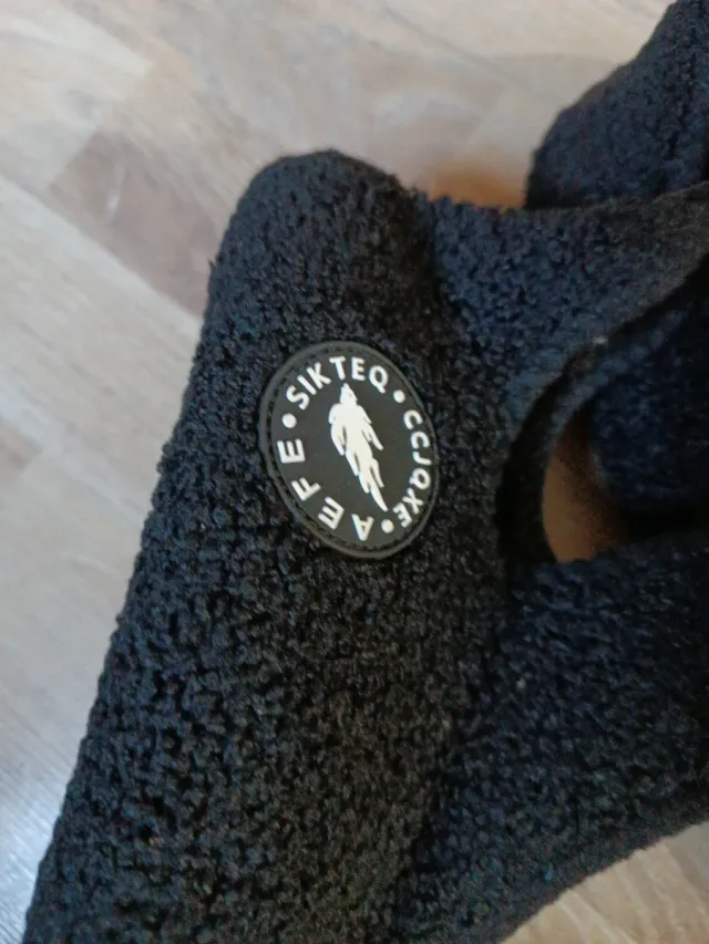 Pantofole Aefe uomo nere