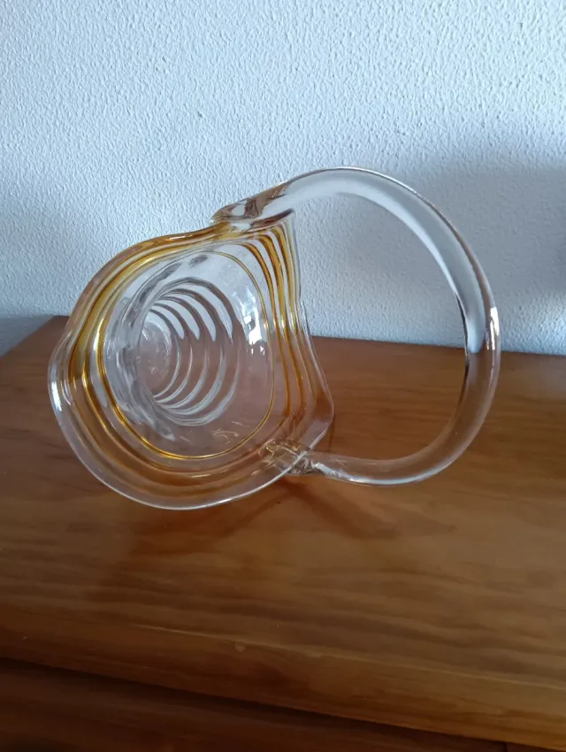 Centro de mesa de cristal