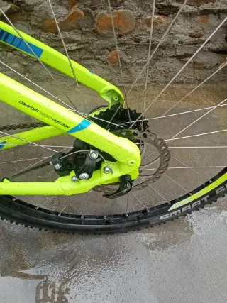 Bicicleta Rockrider ST520 Amarilla Talla S Segovia