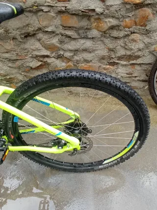 Bicicleta Rockrider ST520 Amarilla Talla S Segovia