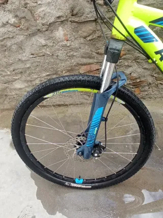 Bicicleta Rockrider ST520 Amarilla Talla S Segovia