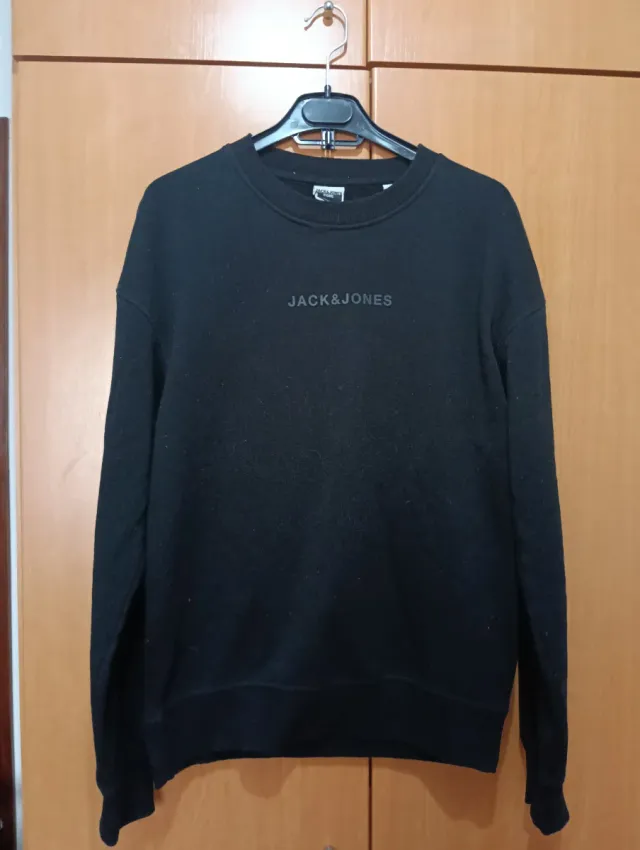 Sudadera Jack & Jones Negra Talla S