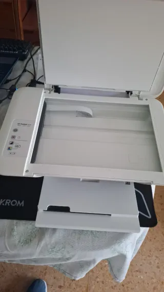 Impresora HP Blanca Imprime Perfecto