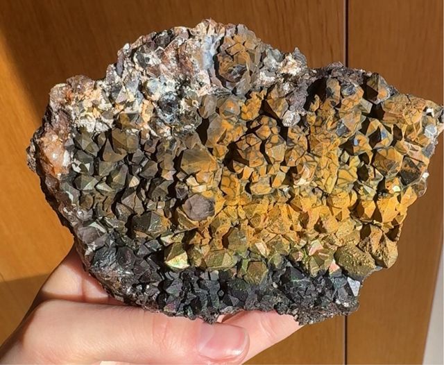 2 Cuarzos Irisados Mineral