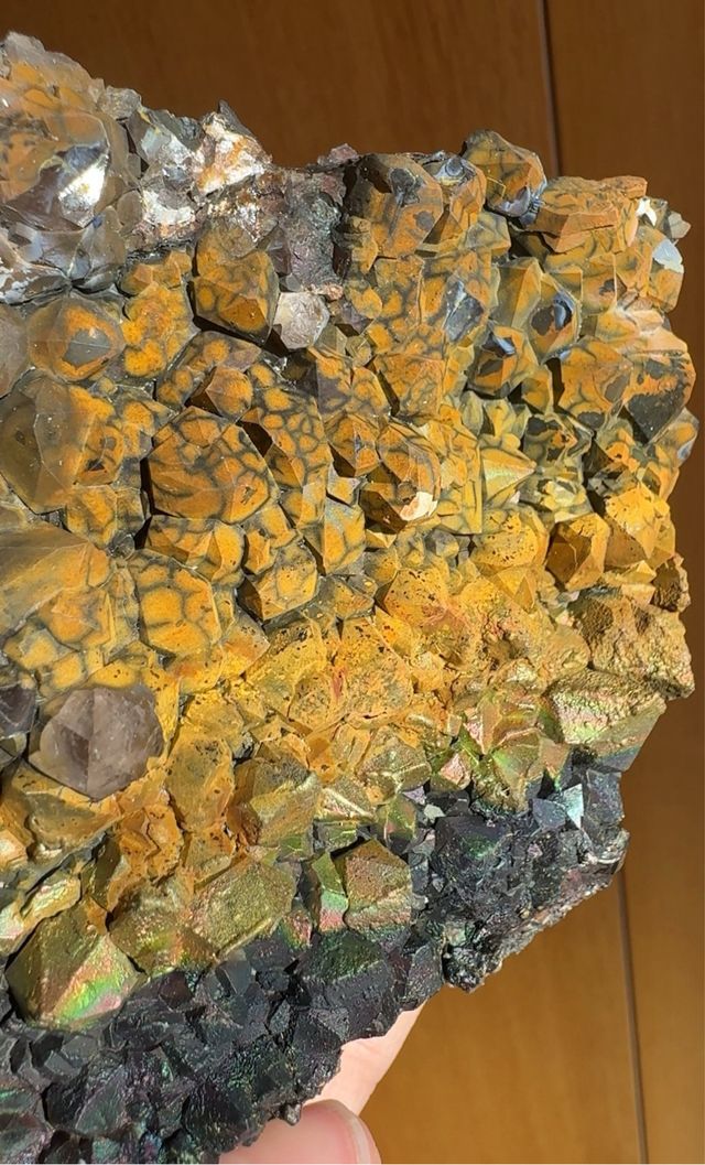 2 Cuarzos Irisados Mineral