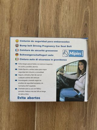 Cinturón seguridad embarazadas Mipies