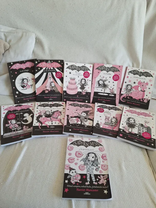 Pack 11 primeros libros Isadora Moon