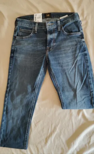 Pantalón Lee Luke Slim Tapered Talla 28/32