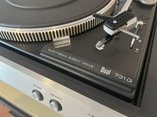 Tocadiscos Dual 731Q Electrónico Direct Drive