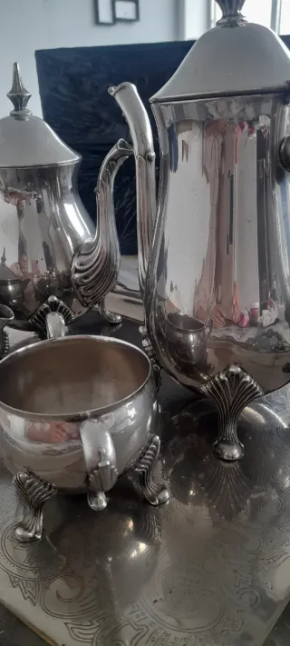 Serviço de chá e café vintage