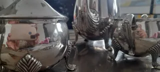 Serviço de chá e café vintage