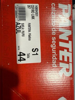 Zapato de seguridad Panter gris