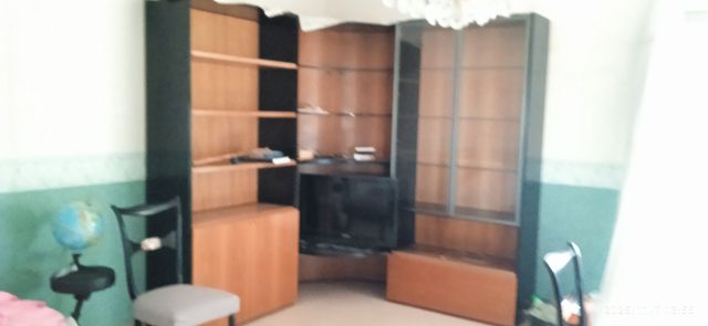 Libreria 3 ante legno e vetro