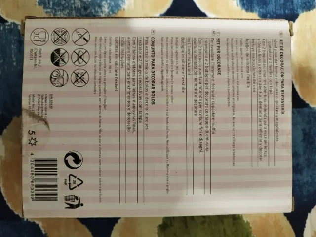 Set decorazione dolci Cassetti