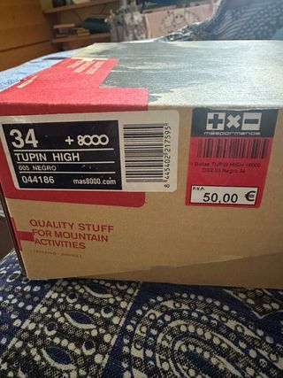 Botas de montaña +8000 niño/niña