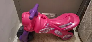 Correpasillos Moto Rosa