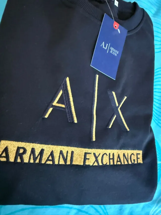 Sudadera Armani Exchange AX Negra