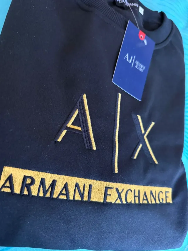 Sudadera Armani Exchange AX Negra
