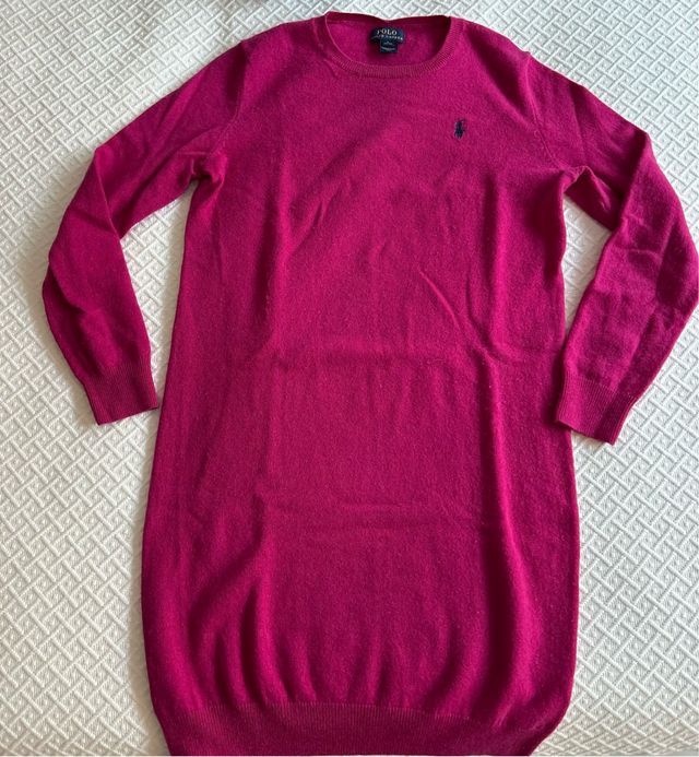 Vestido Punto Polo Ralph Lauren Talla 13-14 Niños