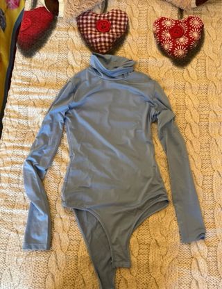 Body collo alto manica lunga