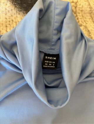 Body collo alto manica lunga