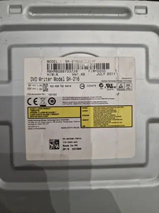 Lector DVD RW SATA PC (c/u 10€)