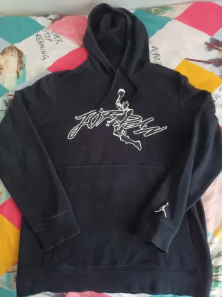 Sudadera Nike  Jordan Negra con Logo