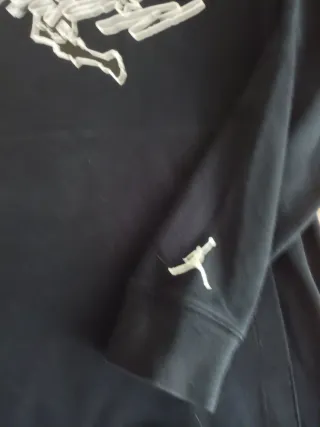 Sudadera Nike  Jordan Negra con Logo