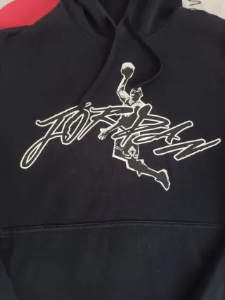 Sudadera Nike  Jordan Negra con Logo