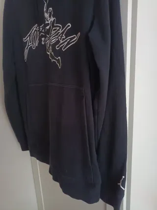 Sudadera Nike  Jordan Negra con Logo
