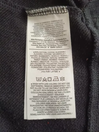 Sudadera Nike  Jordan Negra con Logo