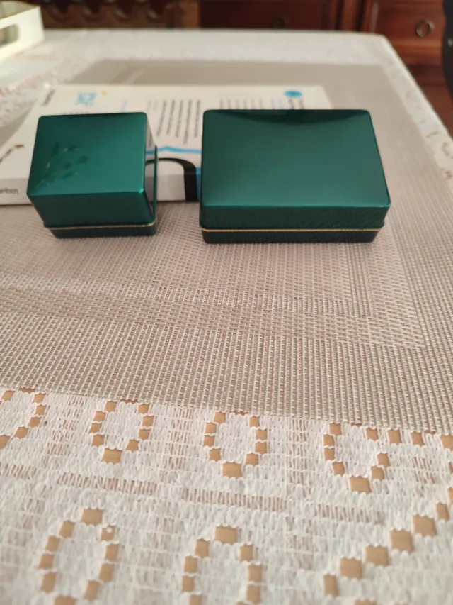 Lote 20 Cajas Joyería Albert Anillos pequeñas