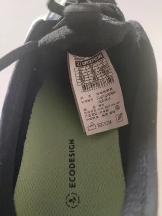 Zapatillas Kalenji Negras Talla 42