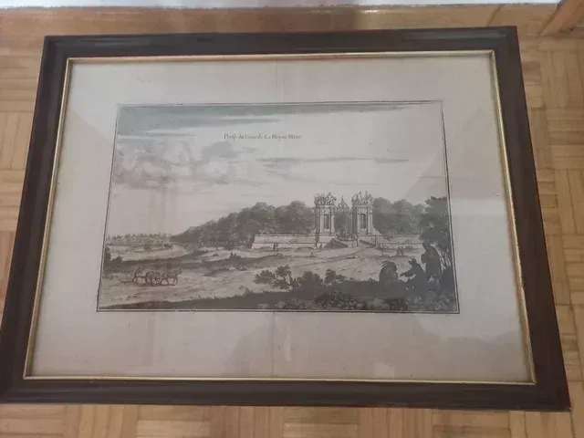 Cuadro Parque La Reine Mere Francia