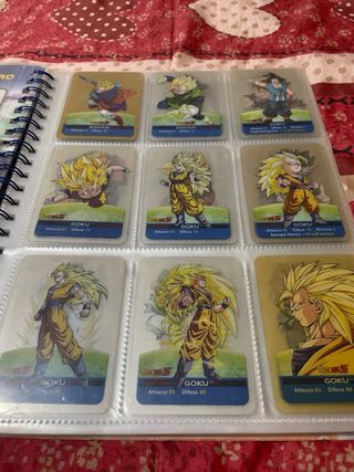 Album Carte Dragon Ball Z Serie Oro