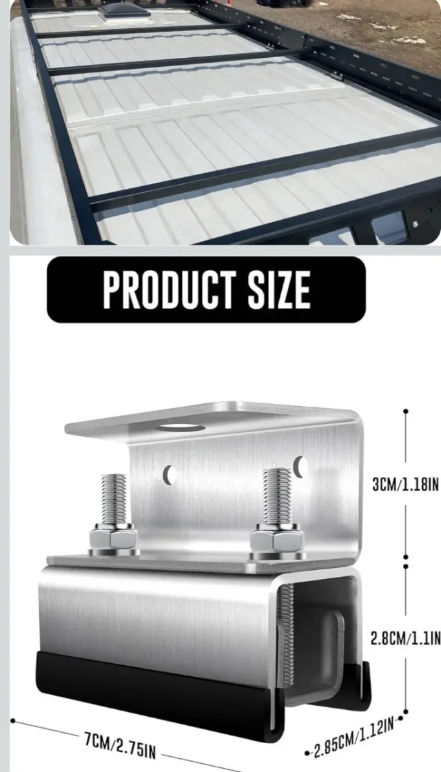 6 Soportes Baca Fiat Ducato/Boxer/Jumper