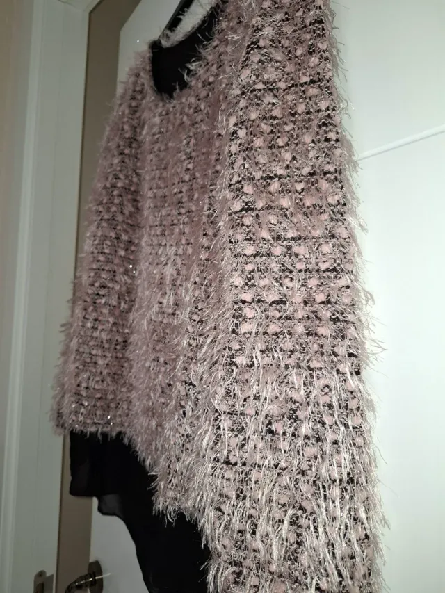 Busa Jersey Rosa y Negro Talla Única