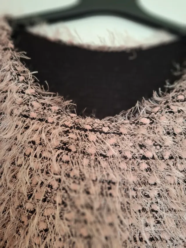 Busa Jersey Rosa y Negro Talla Única