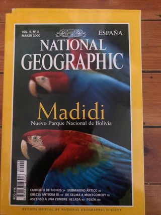 Revistas National Geographic 2000. 2 euro ejemplar