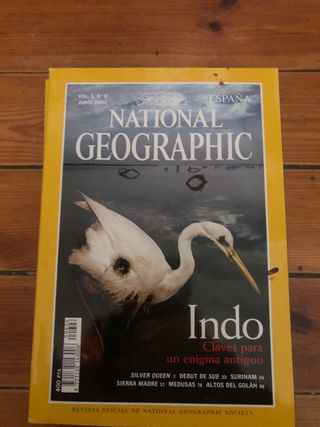 Revistas National Geographic 2000. 2 euro ejemplar