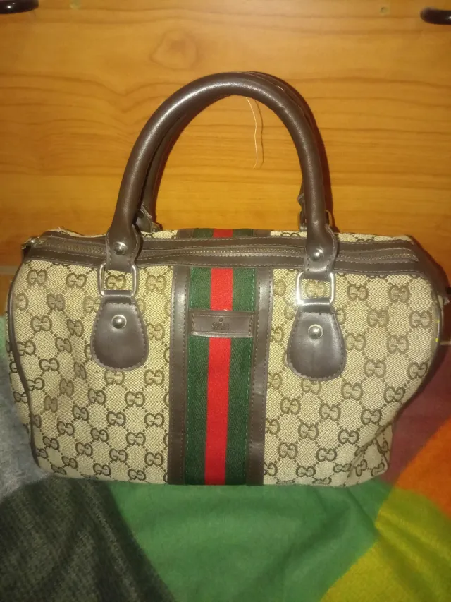 Borsa Gucci Beige e Marrone