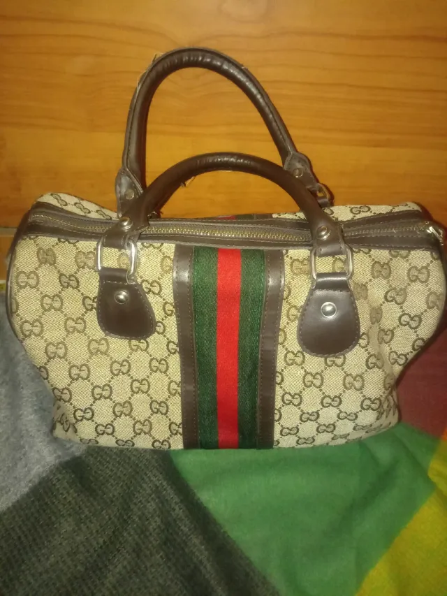 Borsa Gucci Beige e Marrone