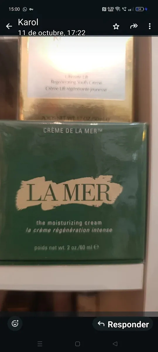Crema La Mer 100ml Nueva